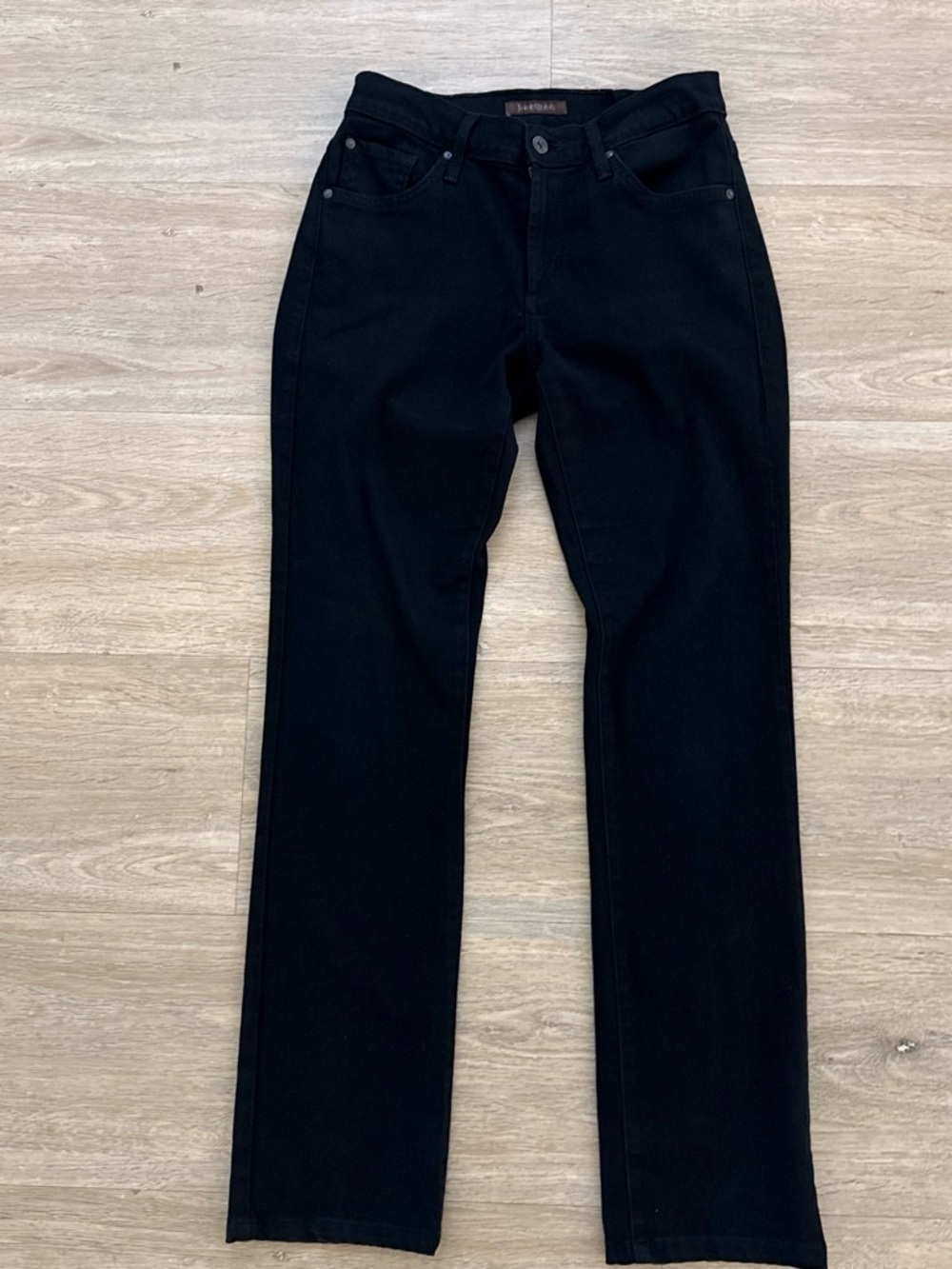 James Jeans Black Women’s Straight-Leg Soft Jeans 29
